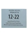 Schwarzkopf Igora Royal Highlifts 12-22 – Biondo iridescente ultra chiaro 60 ml