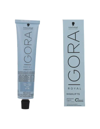 Schwarzkopf Igora Royal Highlifts 12-91 – Biondo Cenere Ultra Chiaro 60 ml
