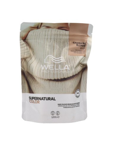 Wella Supernatural Color 8/07 – Rubio Claro (Cashmere Blonde) 120 g
