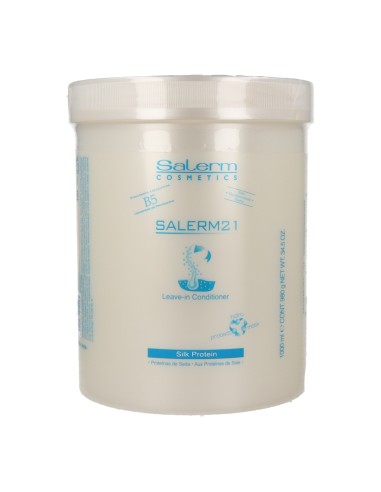 Salerm 21 Balsamo senza risciacquo alle proteine della seta 1000 ml (vasetto)
