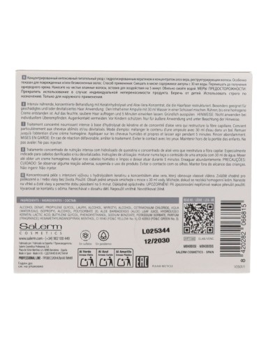 Salerm Hairlab Intensive Mega Conditioner Ampollas 12 x 5 ml