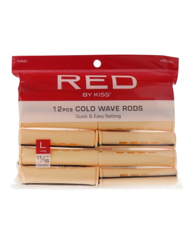 Red Kiss Flexi Rods 7" 11.16 Valuepk 12 Pcs