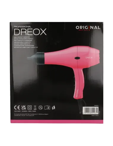 Asciugatrice semicompatta Sinelco Dreox SS26 rosa fluorescente (P005091)