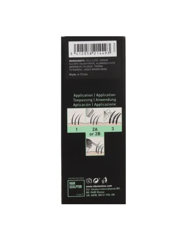 Fibre per capelli Sinelco Sibel HS, castano medio, 25 g