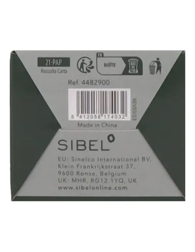 Sinelco Sibel Visuwell Protetor de óculos 400 unidades