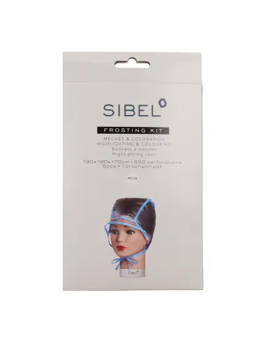 Sinelco Sibel Frosting Kit Mechas Chapéu com Gancho 5 unidades