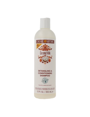 Creme Of Nature Coconut Milk Detangler & Conditioner Shampoo 354 ml