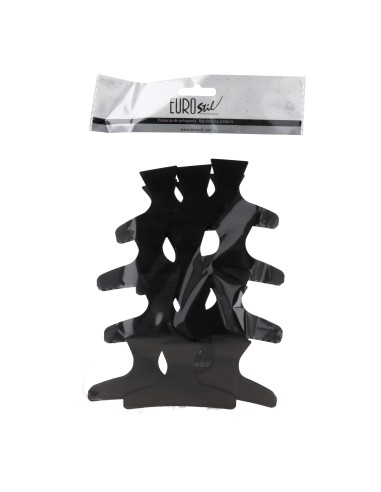 EUR 12 GRAPAS PLASTICO NEGRAS (00084/50)
