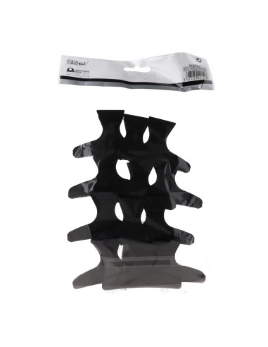 EUR 12 GRAPAS PLASTICO NEGRAS (00084/50)