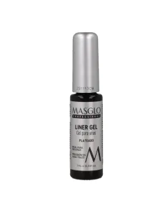 MASGLO LINER GEL PLATEADO 7ML