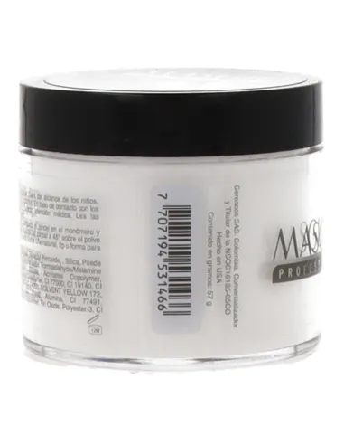 MASGLO POLVO ACRILICO TRASLÚCIDO 57G