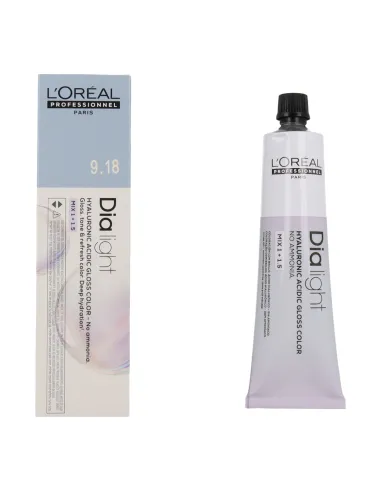 LOREAL DIA LIGHT 9.18 RUBIO MUY CLARO CENIZA MOCA 60ML