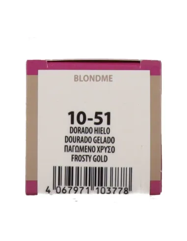 Schwarzkopf BlondMe Glow Toner 10-51 Ice Gold 60 ml
