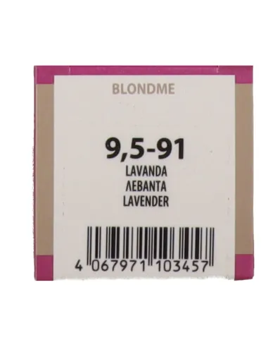 Lotion tonique Schwarzkopf BlondMe Glow 9.5-91 Lavande 60 ml