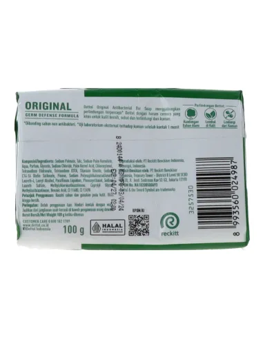DETTOL ANTI-BACTERIAL ORIGINAL SOAP 100 Gr