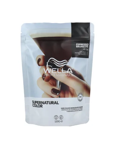 Wella Super Natural Color 4/08 Espresso Brunette 120 g