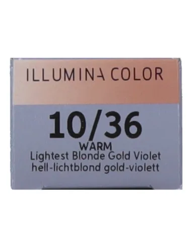 Wella Illumina Color ATB 10/36  - Rubio Súper Claro Oro Violeta 60 ml