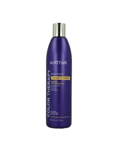 Après-shampoing Kativa Color Therapy Bleu-Violet (Anti-Jaunissement) 335 ml