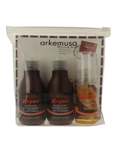 ARKEMUSA KIT TRAVEL ARGAN (CH+COND+OIL)