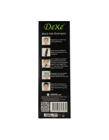 DEXE BLACk HAIR CH 400ML