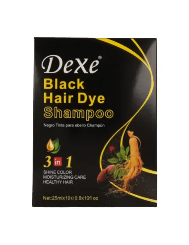 DEXE BLACk HAIR DYE CH 3in1 25ML
