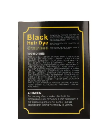 DEXE BLACk HAIR DYE CH 3in1 25ML