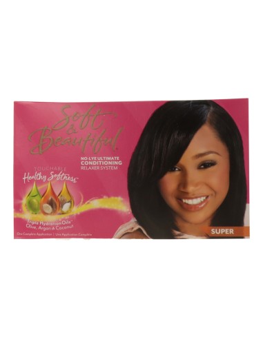 Soft & Beautiful Relaxer Kit Super