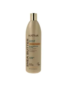Kativa Après-shampooing au beurre de karité, à l'huile de noix de coco et de marula 500 ml