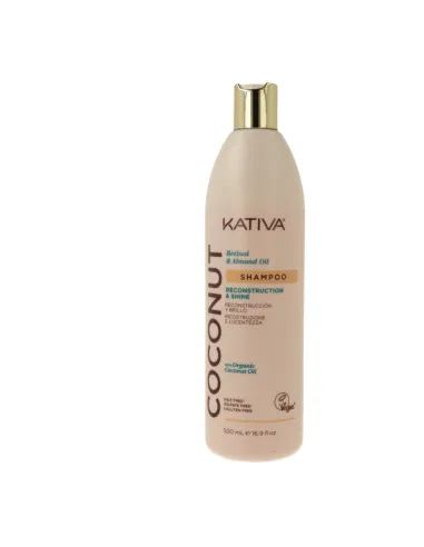 KATIVA COCONUT RETINOL ALMOND OIL CHAMPU 500ML