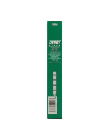 SINELCO DERBY CUCHILLAS AFEITAR EXTRA DOBLE 100PCS (P050517)