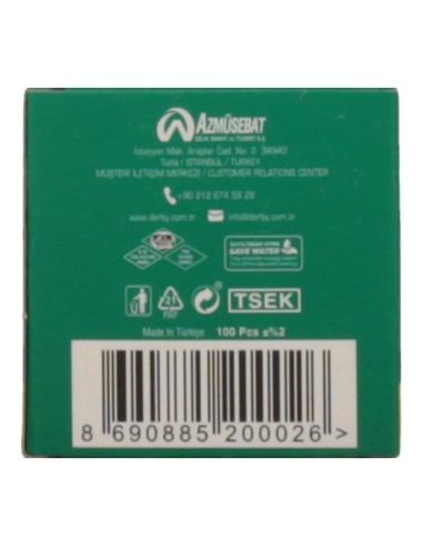 SINELCO DERBY CUCHILLAS AFEITAR PROF SIMPLE 100PCS (P050519)