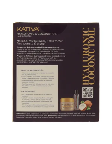 Kativa Pack Hyaluronic & Coconut Oil (150 ml + 60 ml)