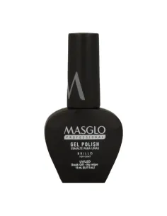 Top Coat Brilhante para Esmalte em Gel Masglo 14 ml