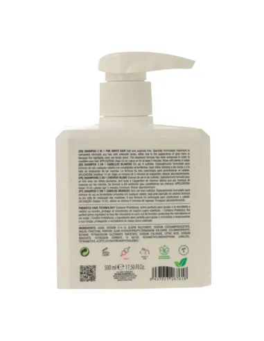 Voltage Cabellos Blancos Grises Champú 500 ml