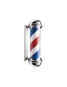 Sinelco Barburys Asta da barbiere elettrica, argento, 70 cm (P001309)
