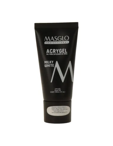 Masglo Professional Acrygel Milky White Blanco Lechoso 30 ml