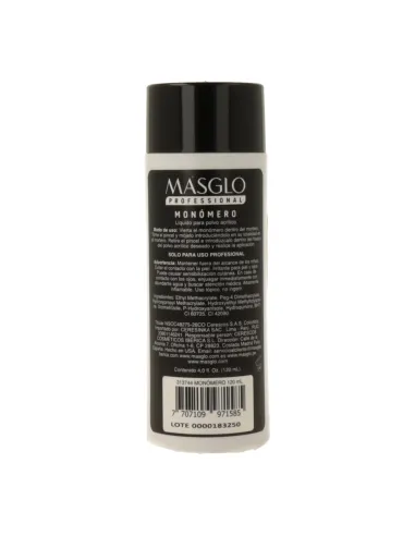 Masglo Monómero para Uñas Acrilici 120 ml
