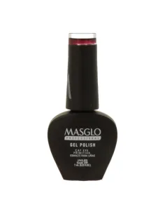 Smalto semipermanente Masglo Professional Gel Polish Primitiva Rosso Occhio di Gatto 7 ml