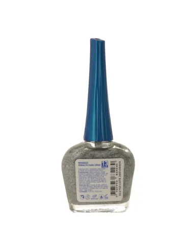 Masglo Escarchado Plata Esmalte de Decoración Escarchado Plata 13.5 ml