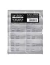 MASGLO TIPS PRESS ON SOFT GEL CLEAR COFFIN X120 UND