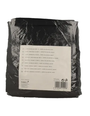 Sinelco Sibel Capas Lavables Negras de Poliéster 10 uds. P000989