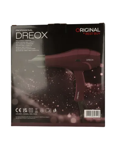 Sinelco Original Best Buy Dreox Secador Profesional Black Jam P050159