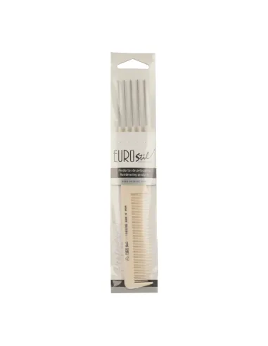 Eurostil Peine Classic De 5 Metal Púas 19,5 cm (01469/98)