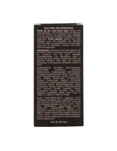 Gel Base Coat Bio Care Masglo 7 ml